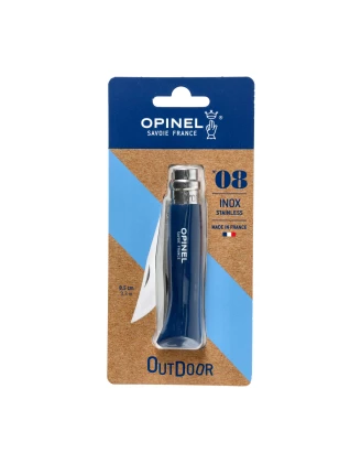 Nóż składany Opinel Colorama 08 Inox | Grab Ciemnoniebieski | EDC, Outdoor - imag24.pl
