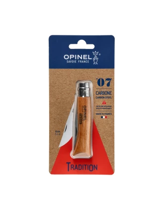 Nóż składany Opinel 7 Carbon XC90 Virobloc - imag24.pl