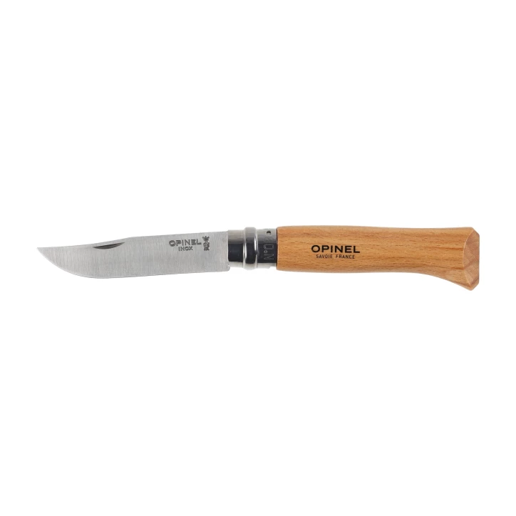 Opinel Nóż Składany N°8 Inox Buk | EDC, Outdoor, Turystyka | imag24.pl