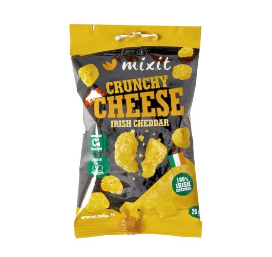 Mixit Chrupiący Ser Cheddar Irlandzki 20g | Liofilizowana Przekąska Outdoor | imag24.pl