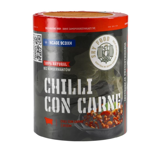 SKYFOOD Chilli Con Carne z Ryżem 400g - Samopodgrzewalne Danie Turystyczne