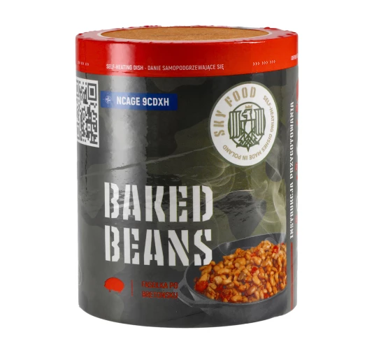 SKYFOOD Fasolka po bretońsku 400 g - Samopodgrzewane Danie Turystyczne | imag24.pl