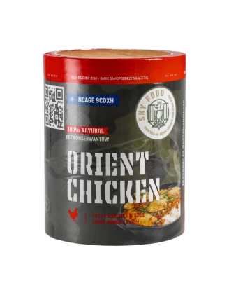 SKYFOOD Danie samopodgrzewające: Filet z kurczaka curry-mango z ryżem 400g