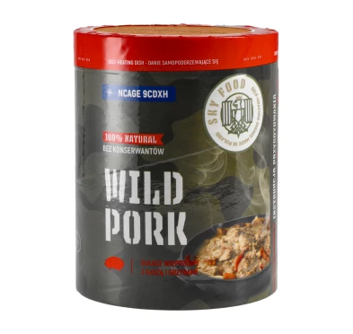 SKYFOOD Gulasz Wieprzowy z Kaszą 400g - Samopodgrzewalne Danie Turystyczne | imag24.pl