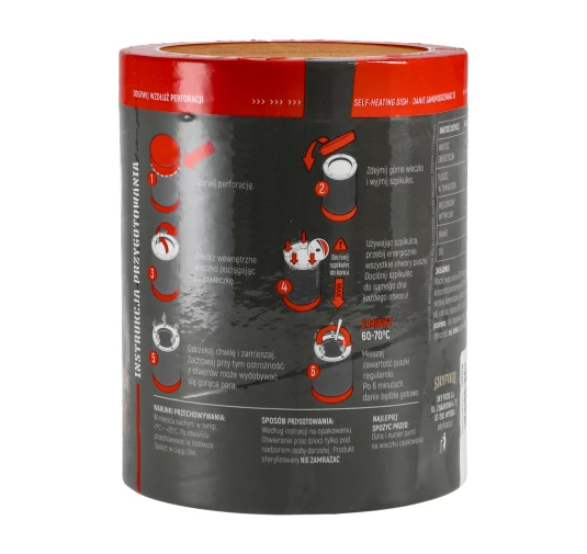 SKYFOOD Gulasz Wołowy z Kaszą Gryczaną Samopodgrzewający 400g