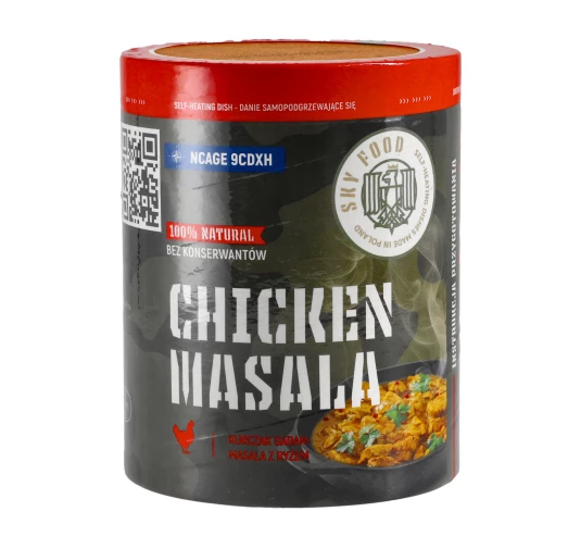 SKYFOOD Kurczak Garam Masala z Ryżem 400g - Danie Samopodgrzewające | imag24.pl