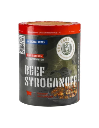 SKYFOOD Danie Samopodgrzewające Stroganoff z Kaszą Gryczaną 400g | imag24.pl