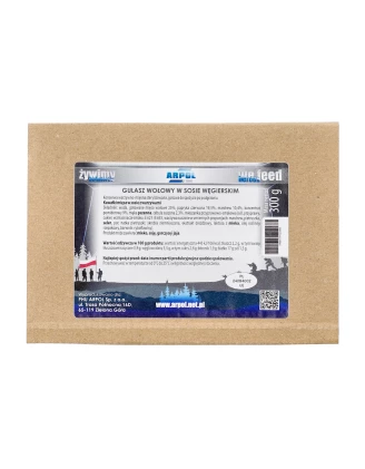 Arpol Gulasz Wołowy Węgierski 300g – Gotowe Danie Turystyczne