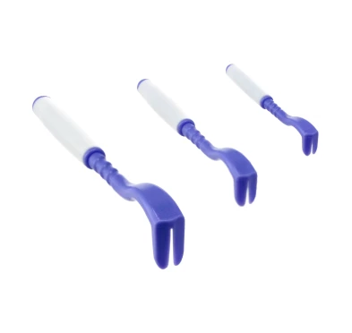 Tick Twister® Clipbox Trio - Zestaw do Usuwania Kleszczy z Brelokiem, Fioletowy (3 szt.)