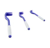 Tick Twister® Clipbox Trio - Zestaw do Usuwania Kleszczy z Brelokiem, Fioletowy (3 szt.)