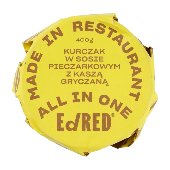 Konserwa Ed Red All in One Kurczak z Kaszą Gryczaną 400g | imag24.pl