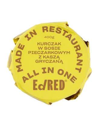 Konserwa Ed Red All in One Kurczak z Kaszą Gryczaną 400g | imag24.pl