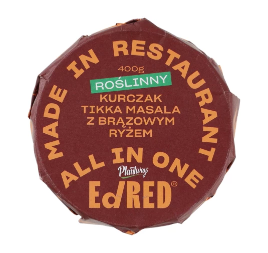 Ed Red Konserwa Roślinny Kurczak Tikka Masala 400g - imag24.pl