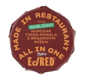 Ed Red Konserwa Roślinny Kurczak Tikka Masala z Brązowym Ryżem 400 g Ed Red Konserwa Roślinny Kurczak Tikka Masala z Brązowym Ryżem 400 g