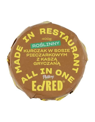 Konserwa Ed Red Roślinny Kurczak z Kaszą Gryczaną 400g - imag24.pl