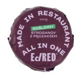 Ed Red All in One: Roślinny Stroganov z Kaszą Pęczak 400 g Ed Red All in One: Roślinny Stroganov z Kaszą Pęczak 400 g