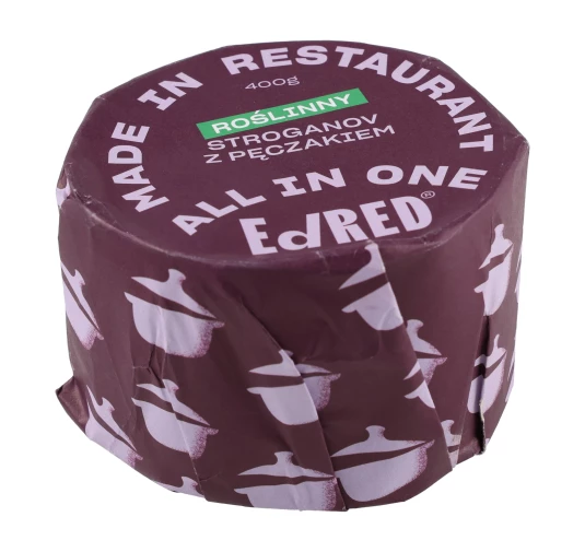 Ed Red All in One: Roślinny Stroganov z Kaszą Pęczak 400 g