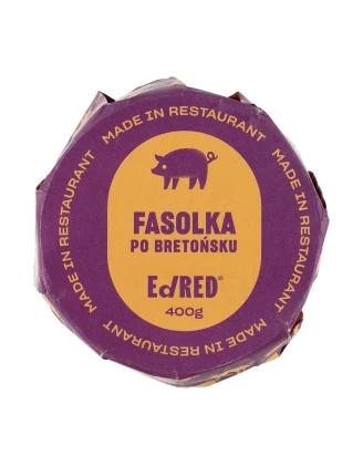 Konserwa Ed Red Casual Fasolka po bretońsku 400g - Gotowy Posiłek Turystyczny