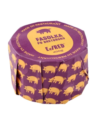 Konserwa Ed Red Casual Fasolka po bretońsku 400g - Gotowy Posiłek Turystyczny