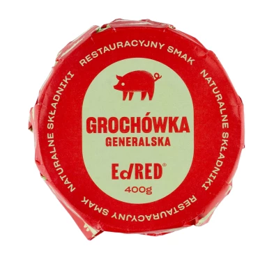 Ed Red Grochówka Generalska Konserwa 400g – Posiłek Outdoor | imag24.pl