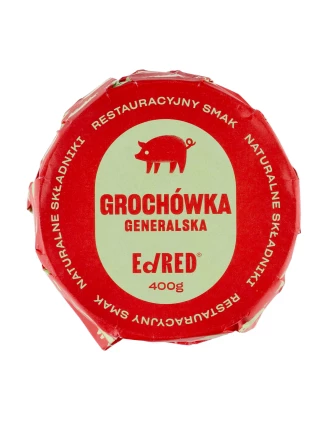 Ed Red Grochówka Generalska Konserwa 400g – Posiłek Outdoor | imag24.pl