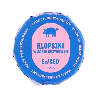 Ed Red Konserwa Klopsiki w Sosie Grzybowym 400g - Posiłek Turystyczny