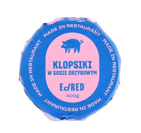 Ed Red Konserwa Klopsiki w Sosie Grzybowym 400g - Posiłek Turystyczny