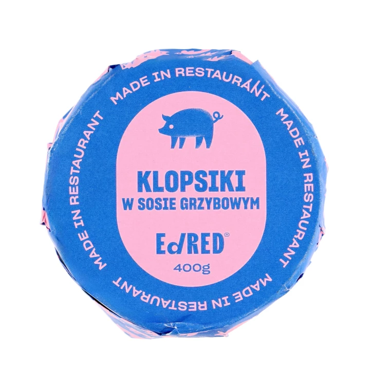 Ed Red Konserwa Klopsiki w Sosie Grzybowym 400g - Posiłek Turystyczny