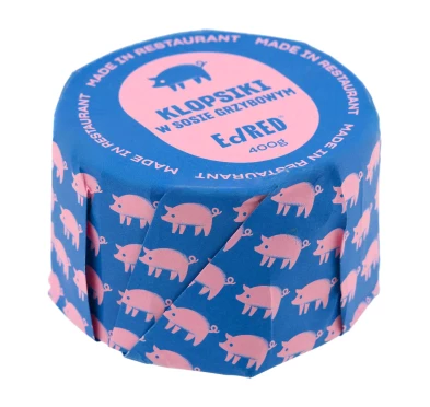 Ed Red Konserwa Turystyczna Klopsiki w Sosie Grzybowym 400g