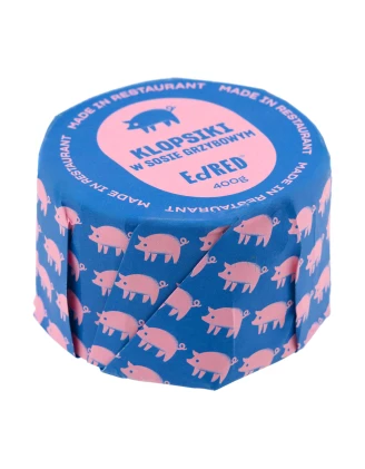 Ed Red Konserwa Klopsiki w Sosie Grzybowym 400g - Posiłek Turystyczny