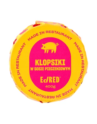 Ed Red Klopsiki w Sosie Pieczeniowym 400g - Konserwa Turystyczna | imag24.pl