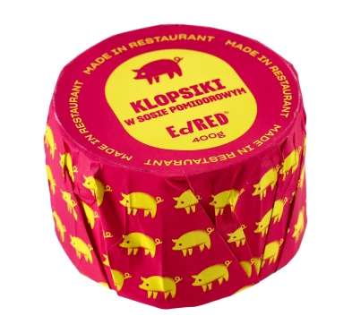 Ed Red Casual Klopsiki w Sosie Pomidorowym Konserwa 400g
