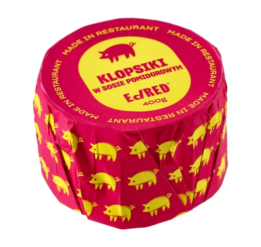 Ed Red Casual Klopsiki w Sosie Pomidorowym Konserwa 400g