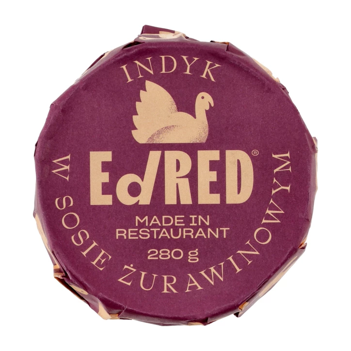 Ed Red Originals Indyk w Sosie Żurawinowym 280g - Konserwa Turystyczna | imag24.pl