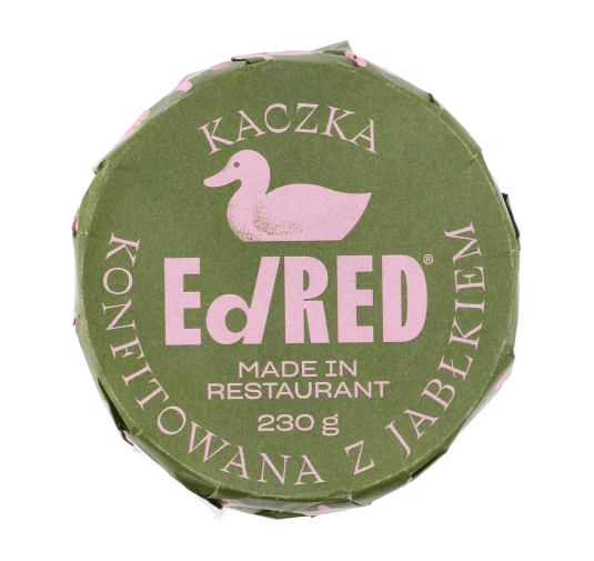 Ed Red Kaczka Konfitowana z Jabłkiem 230g - Konserwa Turystyczna | imag24.pl