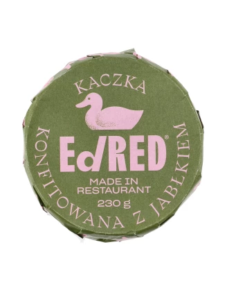 Ed Red Kaczka Konfitowana z Jabłkiem 230g - Konserwa Turystyczna | imag24.pl