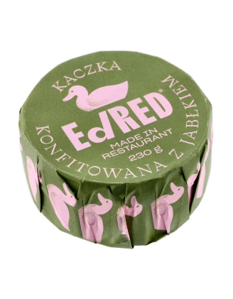 Ed Red Kaczka Konfitowana z Jabłkiem 230g - Konserwa Turystyczna | imag24.pl