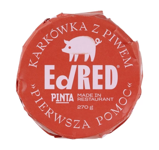 Ed Red Originals Karkówka z Piwem "Pierwsza Pomoc" 270g | imag24.pl