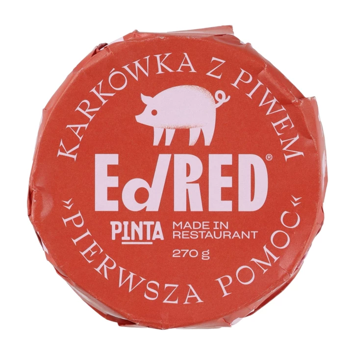 Ed Red Originals Karkówka z Piwem "Pierwsza Pomoc" 270g | imag24.pl