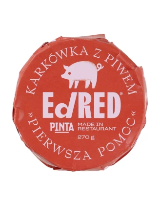 Ed Red Originals Karkówka z Piwem "Pierwsza Pomoc" 270g | imag24.pl