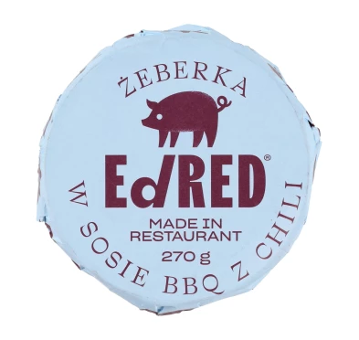 Ed Red Originals Żeberka BBQ z Chili 270g - Konserwa Turystyczna | imag24.pl