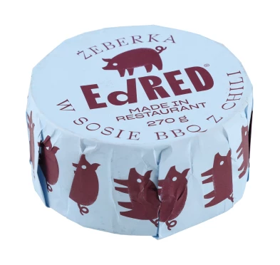Konserwa Ed Red Originals Żeberka BBQ z Chili 270g