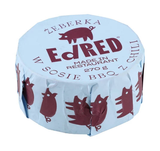 Konserwa Ed Red Originals Żeberka BBQ z Chili 270g
