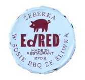 Konserwa Ed Red Żeberka w Sosie BBQ ze Śliwką 270 g Konserwa Ed Red Żeberka w Sosie BBQ ze Śliwką 270 g