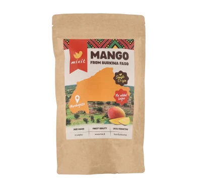 Mixit Mango Suszone z Burkina Faso 250g - Naturalna Przekąska Energetyczna