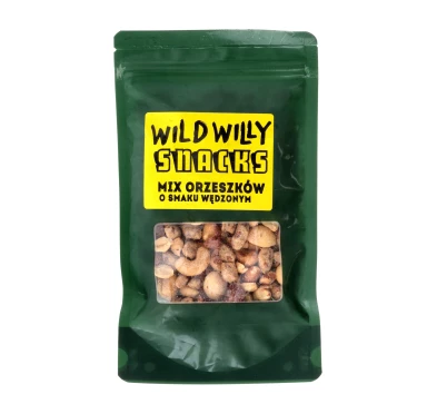 Wild Willy Mix Orzechów Wędzonych 100g - Przekąska Outdoor | imag24.pl