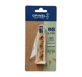 Opinel Nóż Składany 08 Sport Climbing - Stal Sandvik, Buk