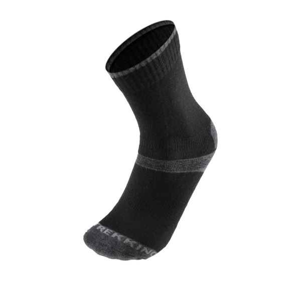 Skarpety trekkingowe Comodo Merino czarno-szare 35-38