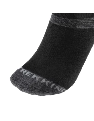 Skarpety Trekkingowe Comodo Merino Czarno-Szare 35-38 - imag24.pl
