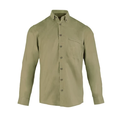 Tagart Koszula Męska Silva Zielona 2XL Bawełna Tencel Outdoor